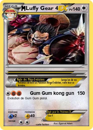 Pokemon Luffy Gear 4