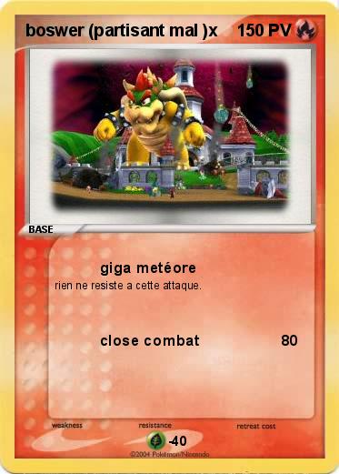 Pokemon boswer (partisant mal )x