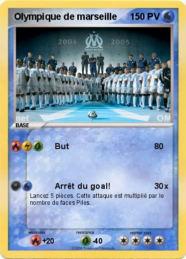 Pokemon Olympique de marseille