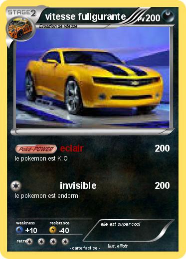 Pokemon vitesse fullgurante