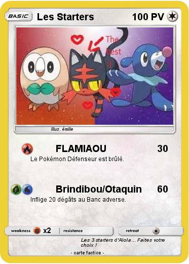 Pokemon Les Starters