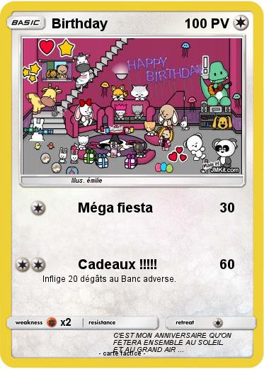 Pokemon Birthday