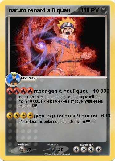 Pokemon naruto renard a 9 queu
