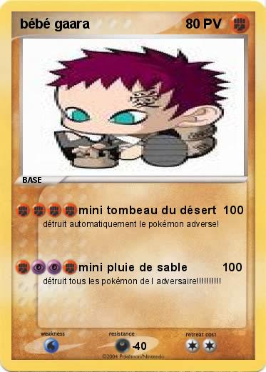 Pokemon bébé gaara