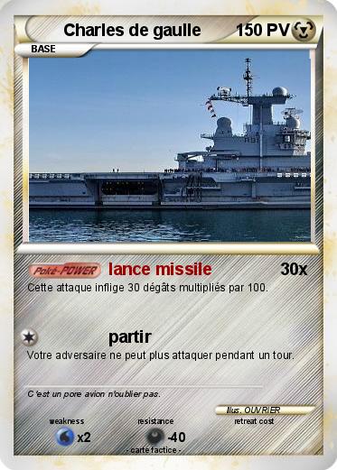 Pokemon Charles de gaulle