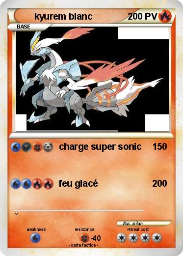 Pokemon kyurem blanc