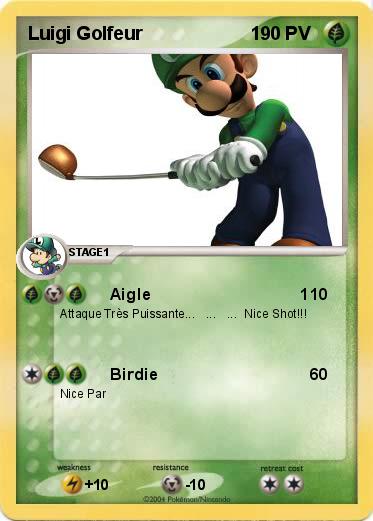 Pokemon Luigi Golfeur                     1