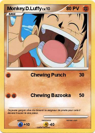 Pokemon Monkey.D.Luffy
