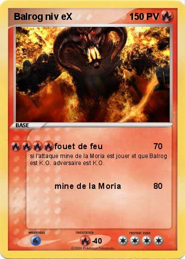 Pokemon Balrog niv eX