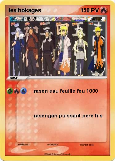 Pokemon les hokages