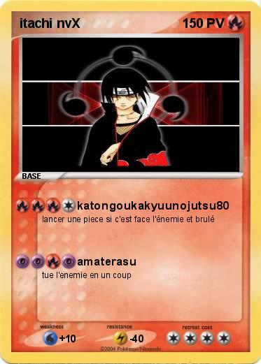 Pokemon itachi nvX