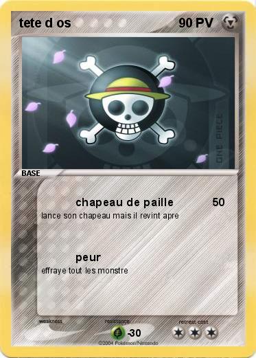 Pokemon tete d os