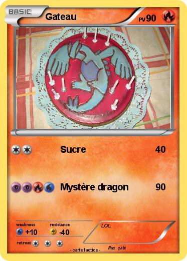 Pokemon Gateau