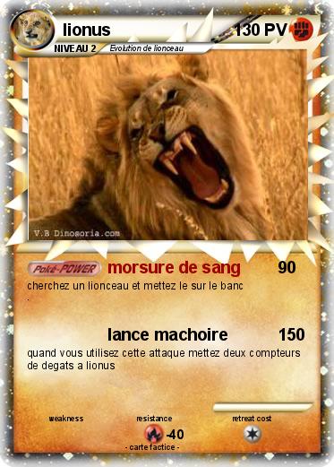 Pokemon lionus