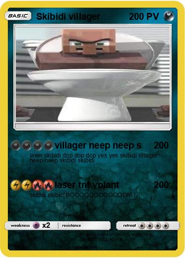 Pokemon Skibidi villager