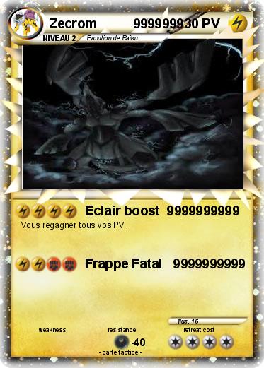 Pokemon Zecrom          9999999
