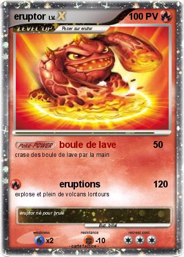 Pokemon eruptor