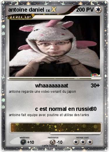 Pokemon antoine daniel