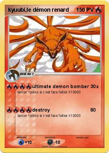 Pokemon kyuubi,le démon renard