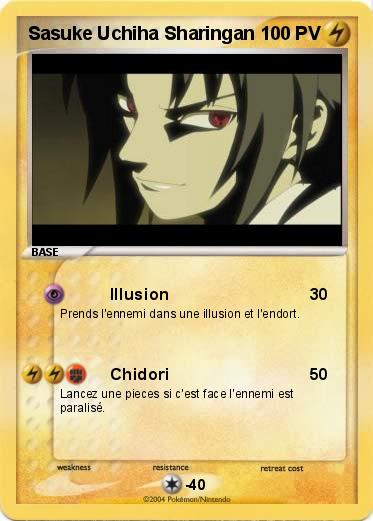 Pokemon Sasuke Uchiha Sharingan