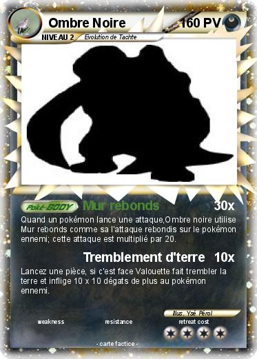 Pokemon Ombre Noire