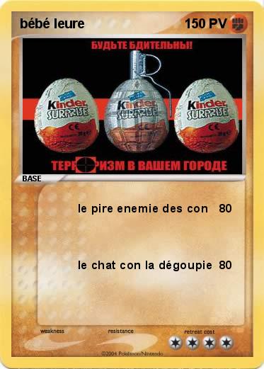 Pokemon bébé leure 