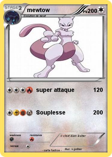 Pokemon mewtow