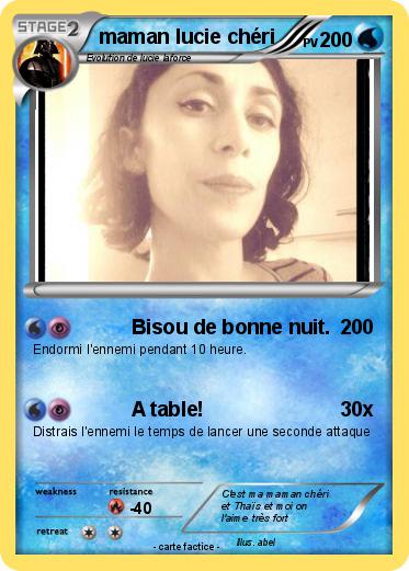 Pokemon maman lucie chéri