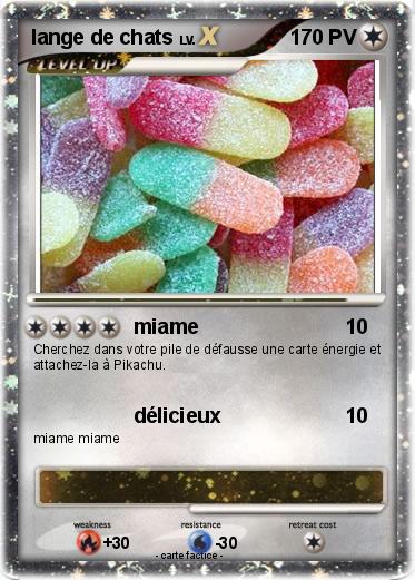 Pokemon lange de chats