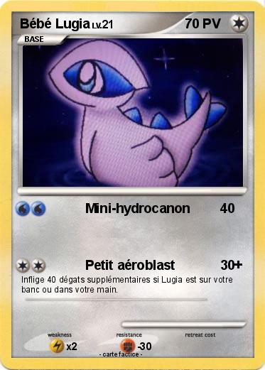 Pokemon Bébé Lugia