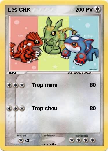 Pokemon Les GRK