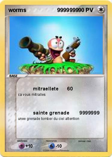 Pokemon worms                    9999999