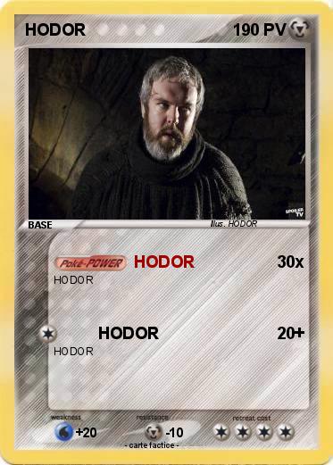 Pokemon HODOR