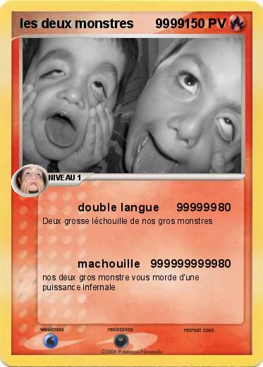 Pokemon les deux monstres      9999
