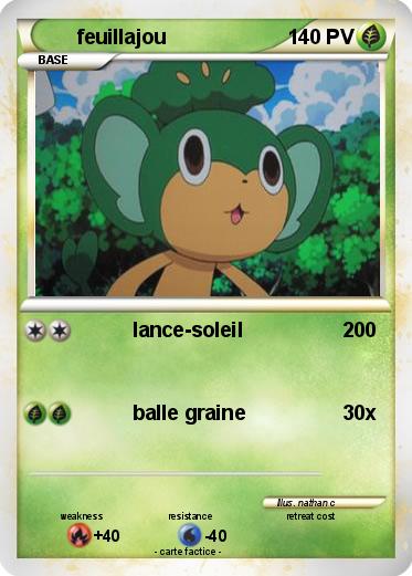 Pokemon feuillajou