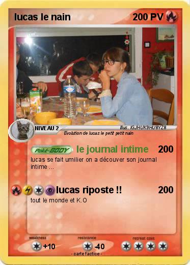 Pokemon lucas le nain