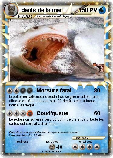 Pokemon dents de la mer