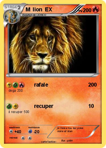 Pokemon M  lion  EX
