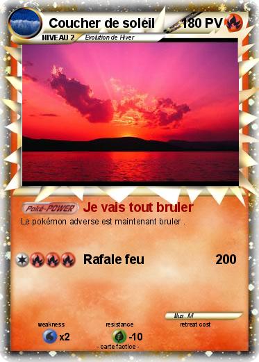 Pokemon Coucher de soleil