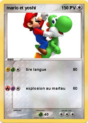 Pokemon mario et yoshi