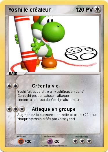 Pokemon Yoshi le créateur