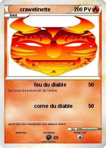 Pokemon crawetinette