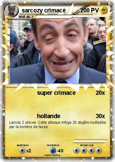 Pokemon sarcozy crimace