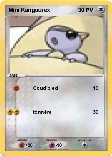 Pokemon Mini Kangourex