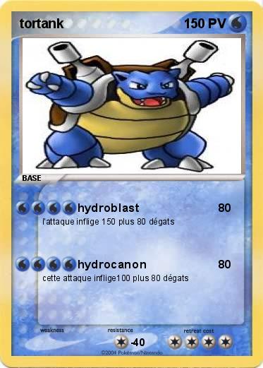 Pokemon tortank