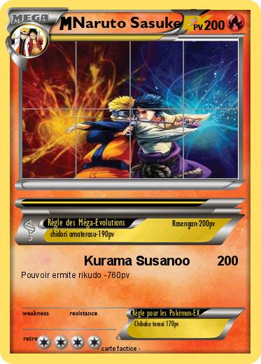 Pokemon Naruto Sasuke