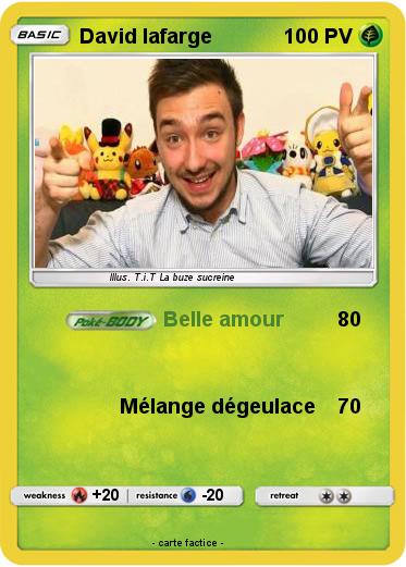 Pokemon David lafarge