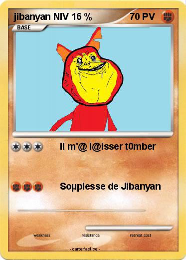 Pokemon jibanyan NIV 16 %