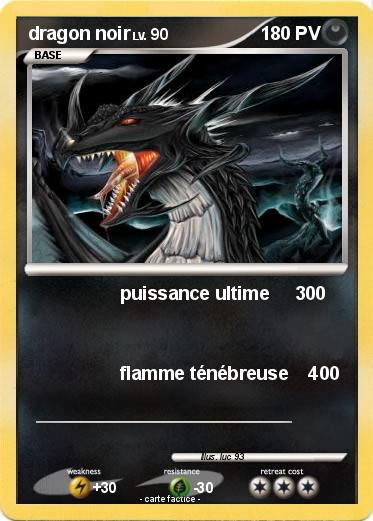 Pokemon dragon noir