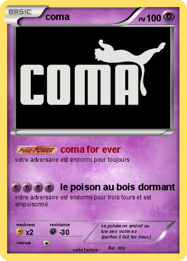 Pokemon coma